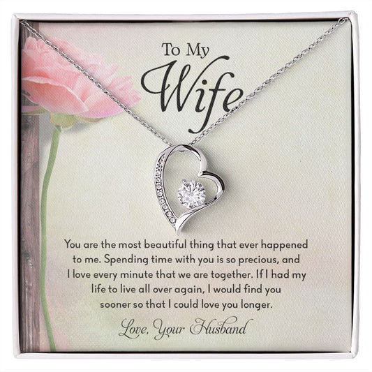 My Wife | You are my forever - Forever Love Necklace